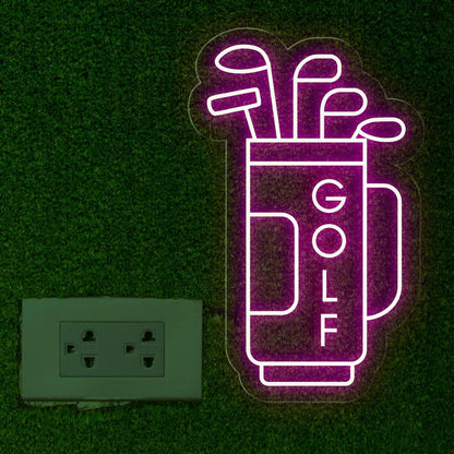 Golf Bag LED Neon Sign - NEONXPERT