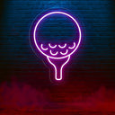 Golf Ball Neon Sign - A Perfect Addition to Your Space - NEONXPERT