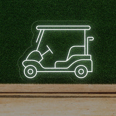 Golf Cart Neon Sign | Golf Cart Parking Outdoor LED Light - NEONXPERT