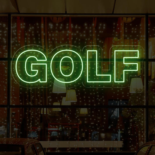 Golf Neon Light Sign -Embrace Luminous Golf Vibes - NEONXPERT