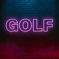 Golf Neon Light Sign -Embrace Luminous Golf Vibes - NEONXPERT