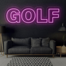 Golf Neon Light Sign -Embrace Luminous Golf Vibes - NEONXPERT