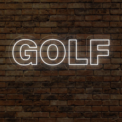 Golf Neon Light Sign -Embrace Luminous Golf Vibes - NEONXPERT