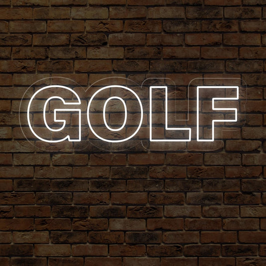 Golf Neon Light Sign -Embrace Luminous Golf Vibes - NEONXPERT