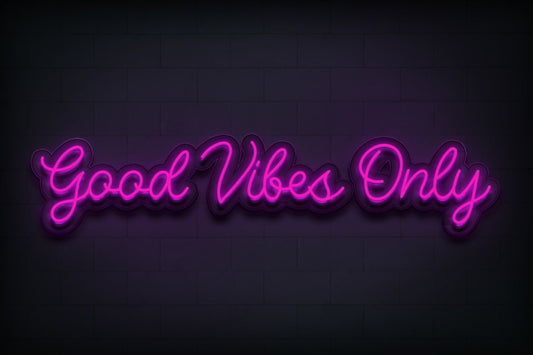 Good Vibes Only Neon Sign - NeonXpert