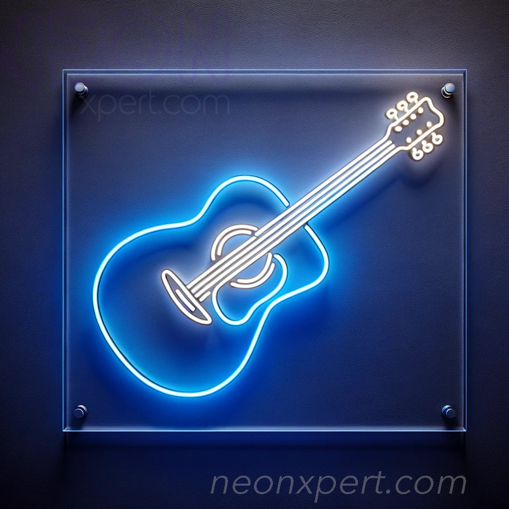 Guitar LED Neon Sign - NeonXpert