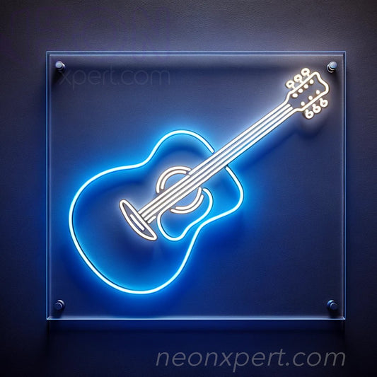 Guitar LED Neon Sign - NeonXpert