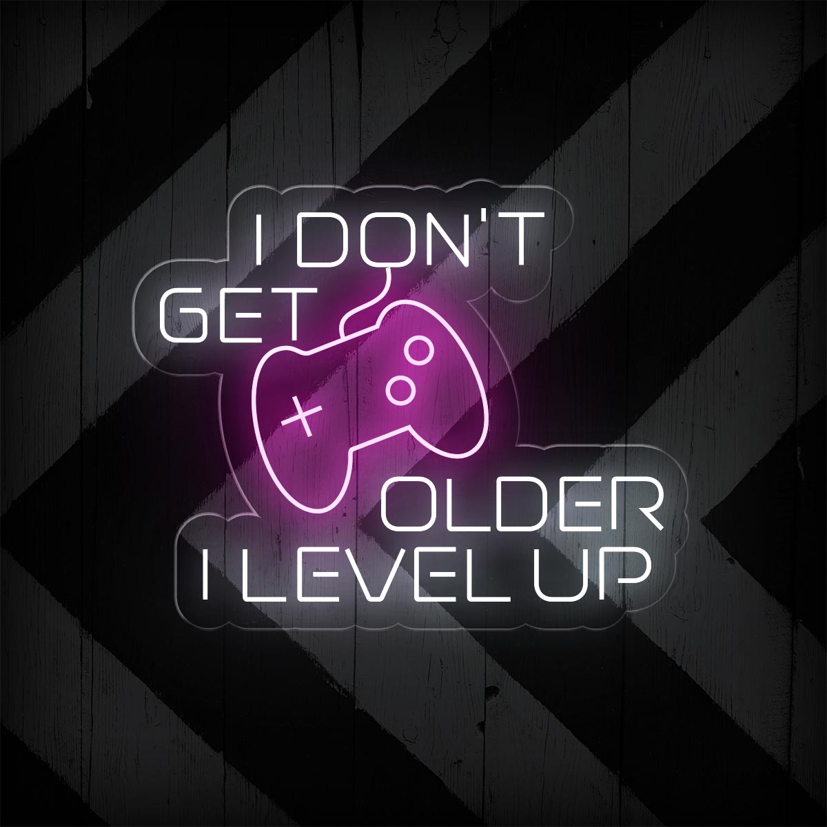 I Don't Get Older I Level Up - Game Room Neon Sign Decor - NEONXPERT