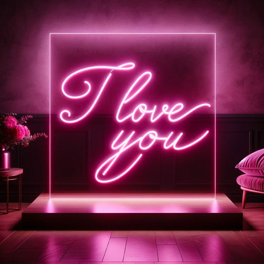 I Love You Neon Sign - Illuminate Love - NeonXpert