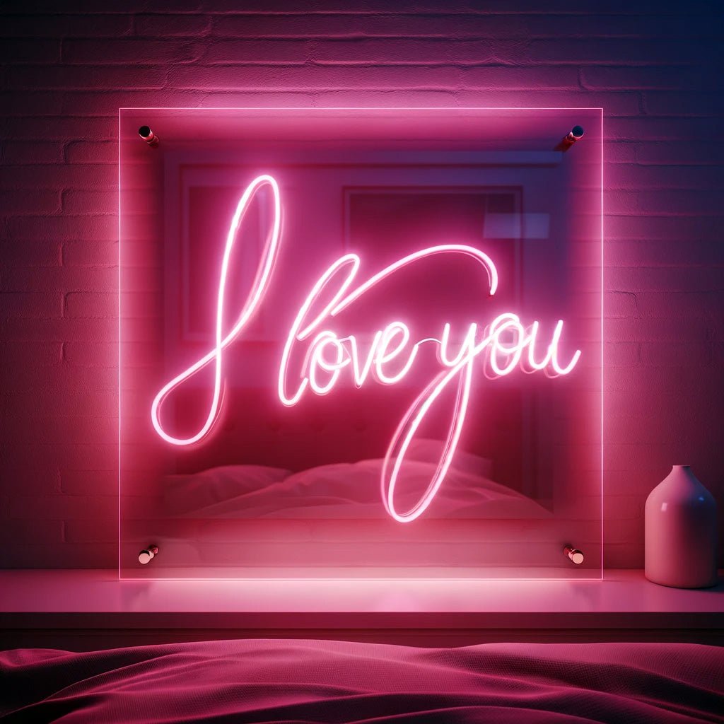 I Love You Neon Sign | LED Wall Decor - NeonXpert