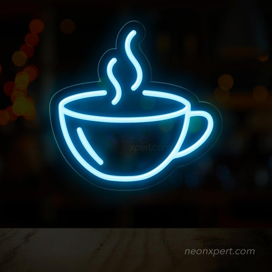 Indulge in Coffee Delight with the Coffee Cup Neon Sign - NeonXpert