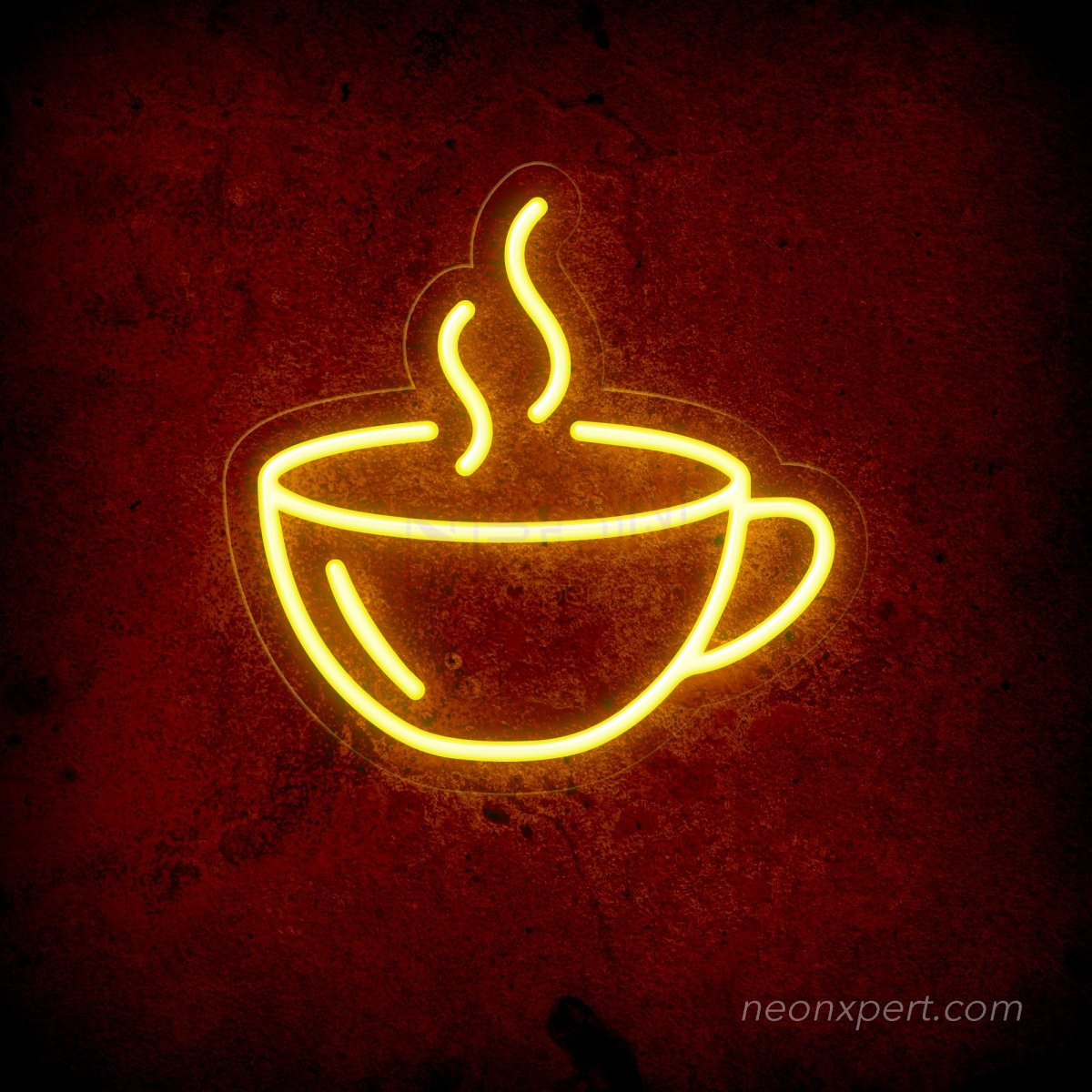Indulge in Coffee Delight with the Coffee Cup Neon Sign - NeonXpert