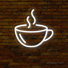 Indulge in Coffee Delight with the Coffee Cup Neon Sign - NeonXpert