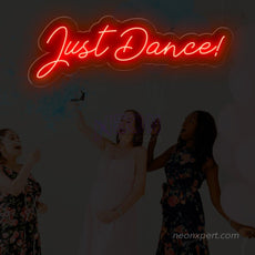 Just Dance LED Neon Sign - Energize Your Party | Vibrant Dance-Themed Decor - NeonXpert