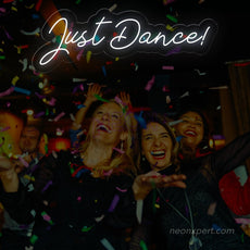 Just Dance LED Neon Sign - Energize Your Party | Vibrant Dance-Themed Decor - NeonXpert