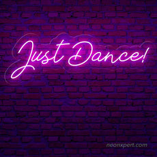 Just Dance LED Neon Sign - Energize Your Party | Vibrant Dance-Themed Decor - NeonXpert