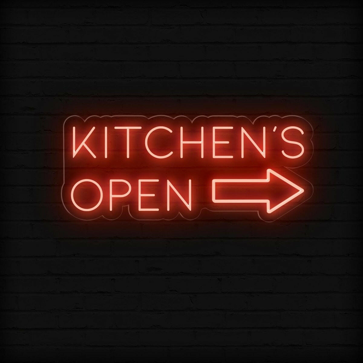 Kitchen's Open LED Neon Sign - Illuminate Your Space - NeonXpert