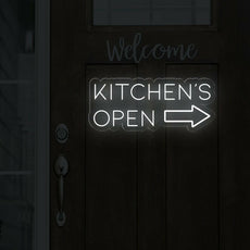 Kitchen's Open LED Neon Sign - Illuminate Your Space - NEONXPERT