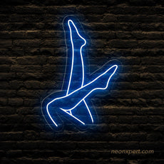 Lady Legs Neon Sign Female Body Girl Led Light - NeonXpert