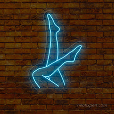 Lady Legs Neon Sign Female Body Girl Led Light - NeonXpert