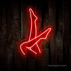 Lady Legs Neon Sign Female Body Girl Led Light - NeonXpert