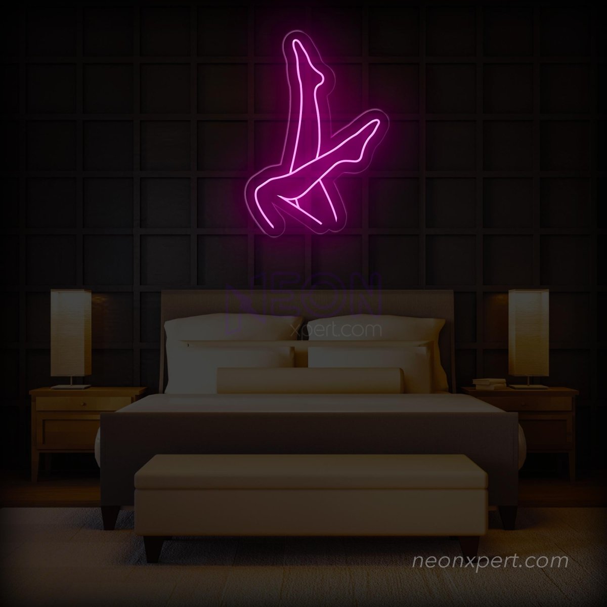 Lady Legs Neon Sign Female Body Girl Led Light - NeonXpert