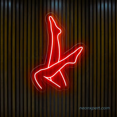 Lady Legs Neon Sign Female Body Girl Led Light - NeonXpert