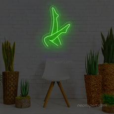 Lady Legs Neon Sign Female Body Girl Led Light - NeonXpert