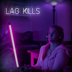 Lag Kills - Funny Game Room Neon Sign - NEONXPERT