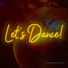 Let's Dance LED Neon Sign - Party Energizer | Vibrant Dance Decor - NeonXpert