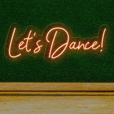 Let's Dance LED Neon Sign - Party Energizer | Vibrant Dance Decor - NeonXpert