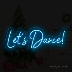 Let's Dance LED Neon Sign - Party Energizer | Vibrant Dance Decor - NeonXpert