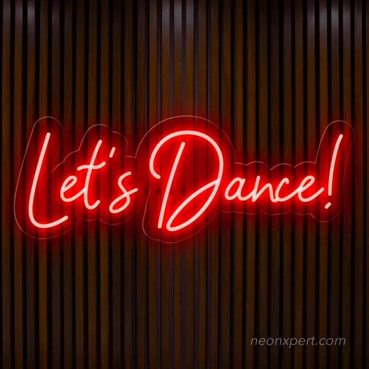 Let's Dance LED Neon Sign - Party Energizer | Vibrant Dance Decor - NeonXpert