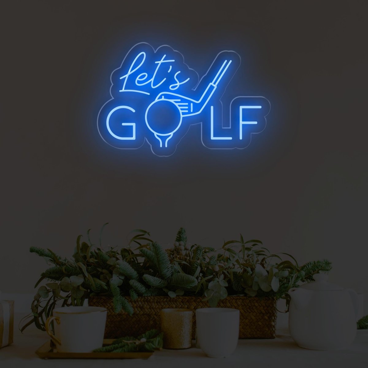 Let's Golf Neon Sign - Elevate Your Golfing Space - NEONXPERT