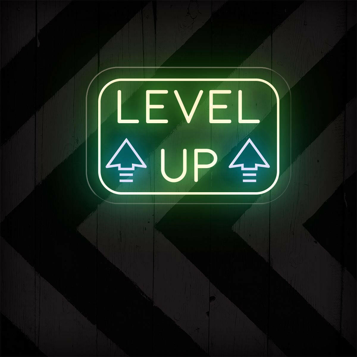 Level Up Neon Sign - Game Room Lighting & Decor - NEONXPERT