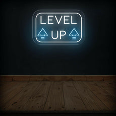 Level Up Neon Sign - Game Room Lighting & Decor - NEONXPERT