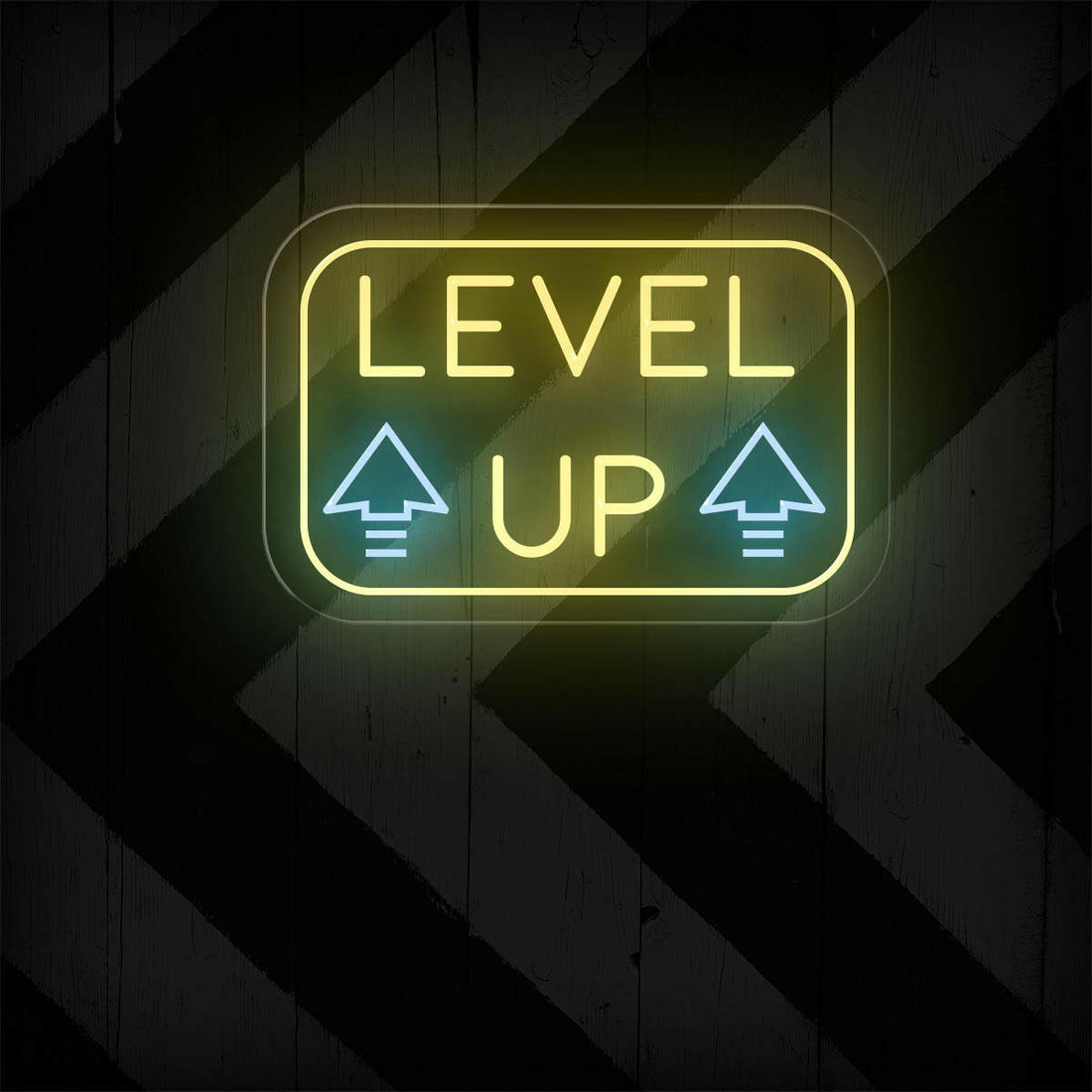 Level Up Neon Sign - Game Room Lighting & Decor - NeonXpert
