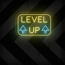 Level Up Neon Sign - Game Room Lighting & Decor - NEONXPERT