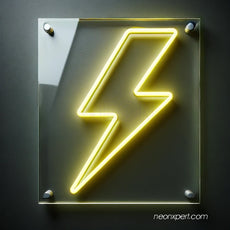 Lightning Bolt LED Neon Sign - NeonXpert