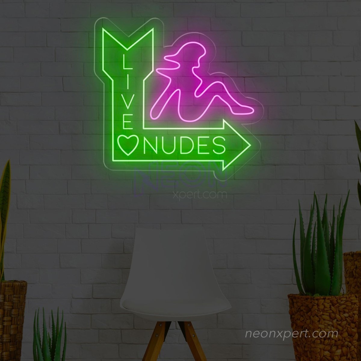 Live Nudes Neon Led Light Sign Neonxpert