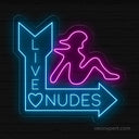 Live Nudes Neon LED Light Sign - NeonXpert