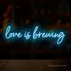 Love Is Brewing | Coffee LED Neon Sign - NeonXpert