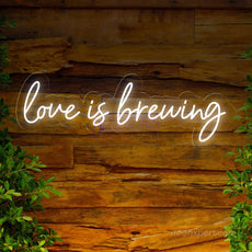 Love Is Brewing | Coffee LED Neon Sign - NeonXpert