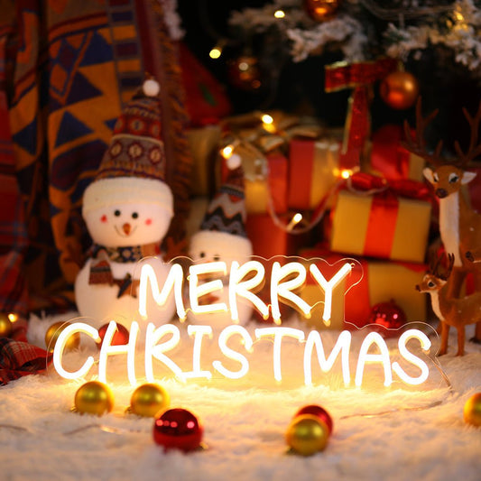 Merry Christmas Neon Sign - NeonXpert