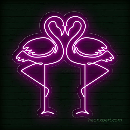 Neon Flamingo LED Light Sign - NeonXpert