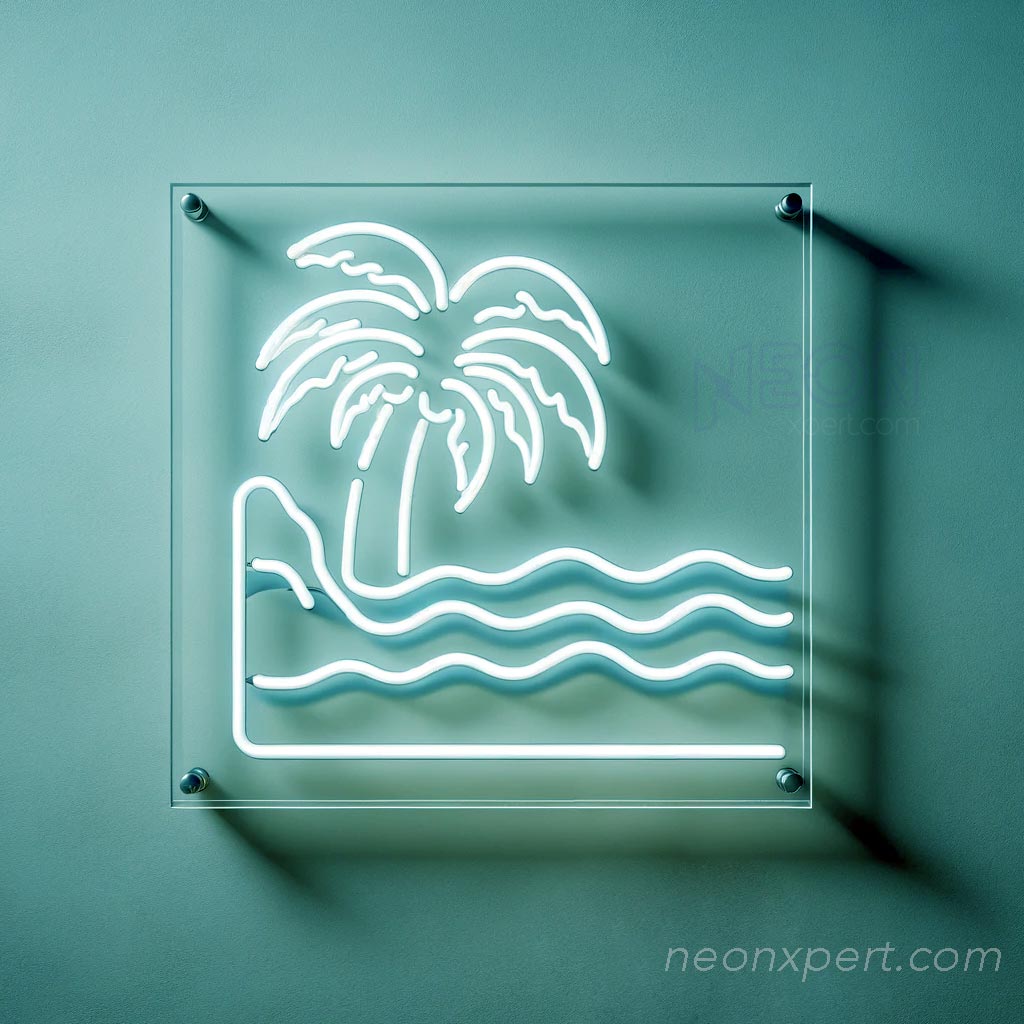 Neon LED Beach Sign - NeonXpert