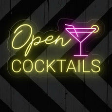 Neon Open Cocktail Sign - NEONXPERT