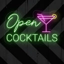 Neon Open Cocktail Sign - NEONXPERT