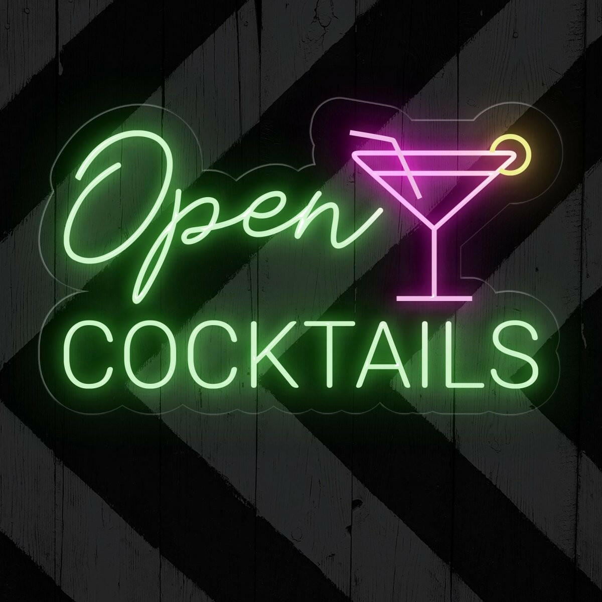 Neon Open Cocktail Sign - NEONXPERT