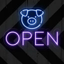 Neon Pig Open Sign Cute LED Light - NEONXPERT